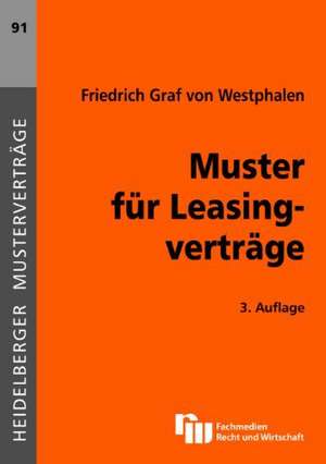 Muster für Leasingverträge de Friedrich Westphalen