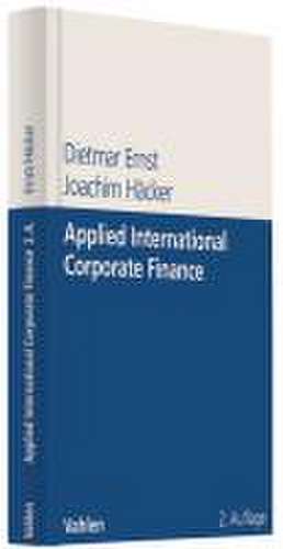 Applied International Corporate Finance de Dietmar Ernst