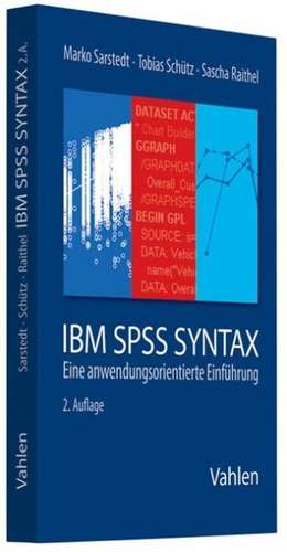 SPSS Syntax de Marko Sarstedt