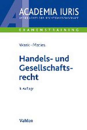 Handels- und Gesellschaftsrecht de Martin Maties