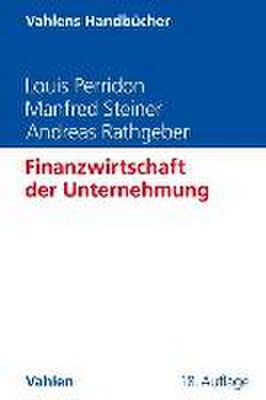 Finanzwirtschaft der Unternehmung de Louis Perridon