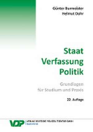 Staat - Verfassung -Politik de Günter Burmeister