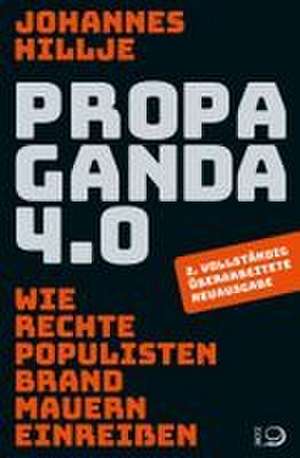 Propaganda 4.0 de Johannes Hillje
