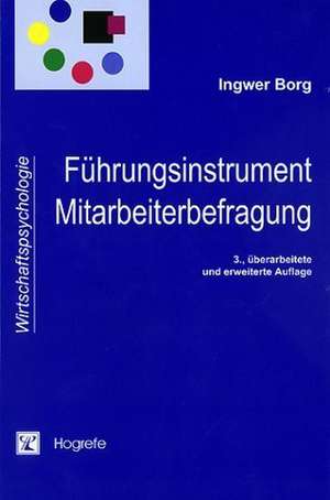 Führungsinstrument Mitarbeiterbefragung de Ingwer Borg