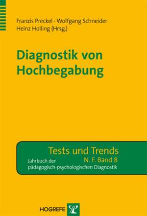 Diagnostik von Hochbegabung de Franzis Preckel