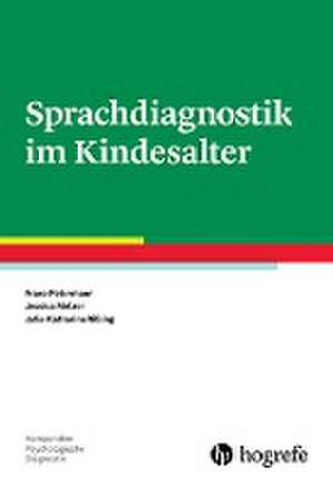 Sprachdiagnostik im Kindesalter de Franz Petermann