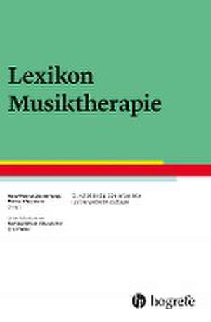 Lexikon Musiktherapie de Hans-Helmut Decker-Voigt