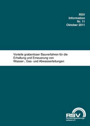 RSV Information Nr. 11 de Rohrleitungssanierungsverband e. V.