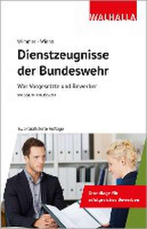 Dienstzeugnisse der Bundeswehr de Hans-Peter Wimmer