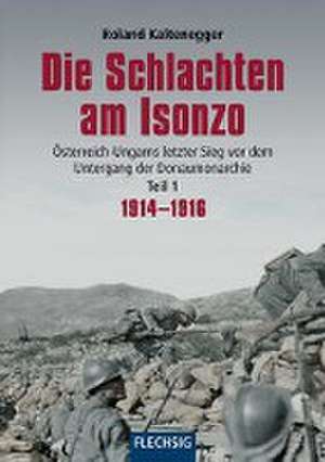 Die Schlachten am Isonzo de Roland Kaltenegger