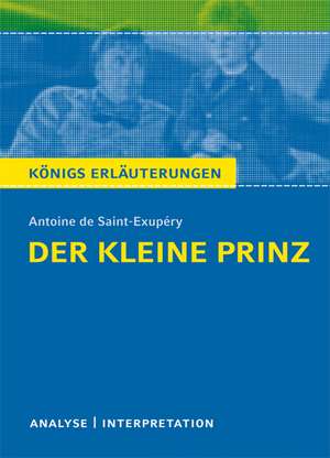 Der kleine Prinz von Antoine de Saint-Exupéry. de Antoine Saint-Exupéry