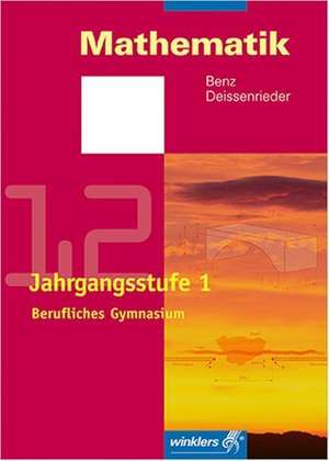 Mathematik. Jahrgangsstufe 1 (Klasse 12). Berufliches Gymnasium de Ulrich Benz