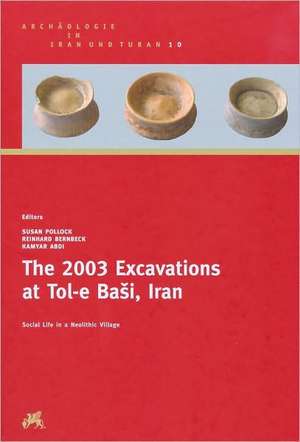 The 2003 Excavations at Tol-E Basi, Iran