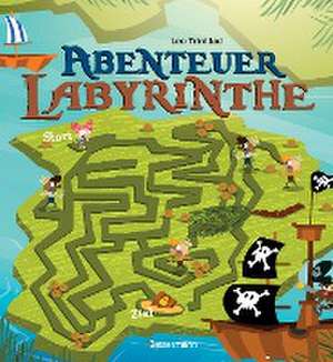 Abenteuer-Labyrinthe. Bunt und spannend. de Leo Trinidad