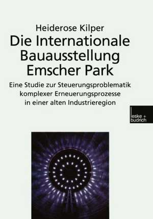 Die Internationale Bauausstellung Emscher Park: Eine Studie zur Steuerungsproblematik komplexer Erneuerungsprozesse in einer alten Industrieregion de Heiderose Kilper