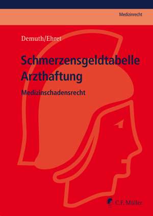 Schmerzensgeldtabelle Arzthaftung de Anni Demuth