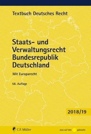 Staats- und Verwaltungsrecht Bundesrepublik Deutschland de Paul Kirchhof