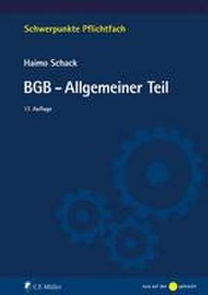 BGB-Allgemeiner Teil de Haimo Schack