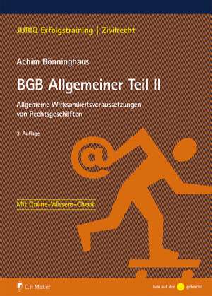 BGB Allgemeiner Teil II de Achim Bönninghaus