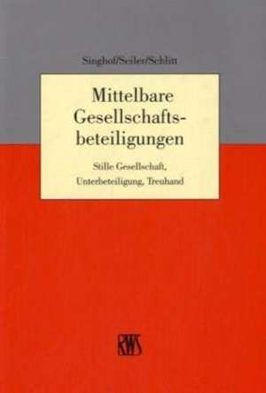 Mittelbare Gesellschaftsbeteiligungen de Michael Schlitt