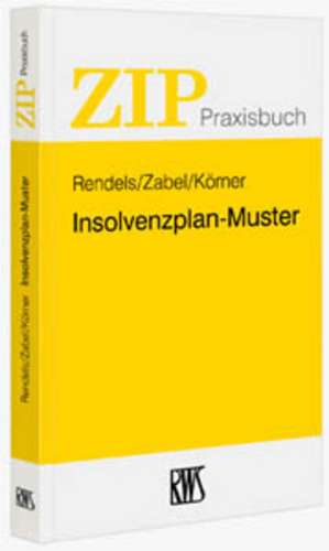 Insolvenzplan-Muster de Dietmar Rendels