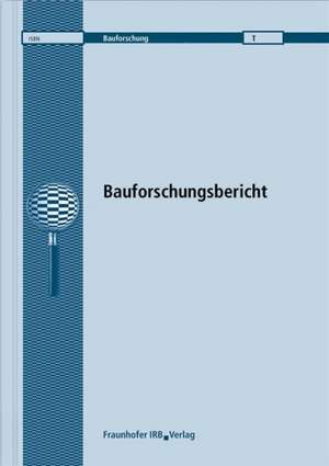 SwichCore - Entwicklung eines neuen brandfesten Kernwerkstoffs für Sandwichpaneele im Bauwesen de K. Berner