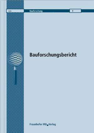 Alterung Epsilon. Untersuchung des Einflusses von Alterung und Verschmutzung auf das wärmetechnische Verhalten von Baustoffen mit vermindertem Emissionsgrad. Abschlussbericht de Martin H. Spitzner