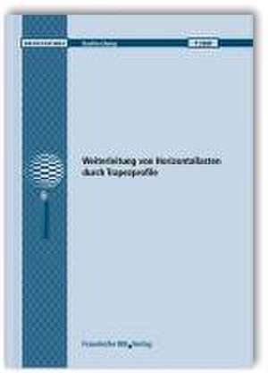 Weiterleitung von Horizontallasten durch Trapezprofile de Thomas Misiek