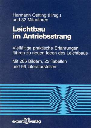 Leichtbau im Antriebsstrang de Hermann Oetting