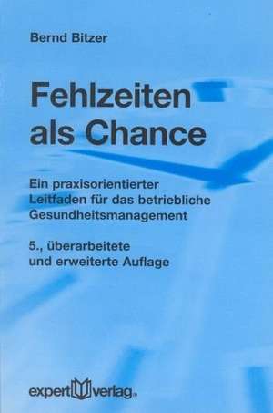 Fehlzeiten als Chance de Bernd Bitzer