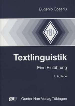 Textlinguistik de Eugenio Coseriu