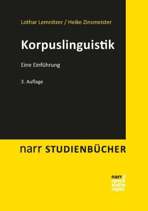 Korpuslinguistik de Lothar Lemnitzer