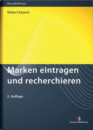 Marken eintragen und recherchieren de Robert Kazemi