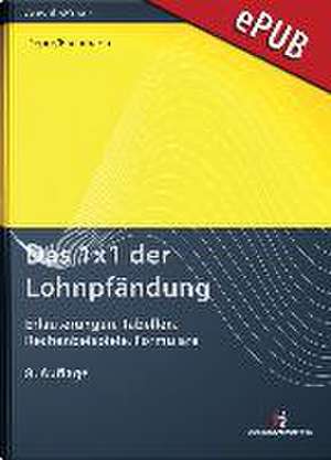 Das 1x1 der Lohnpfändung de Peter Depré