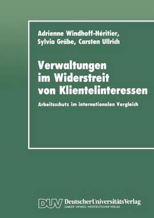 Verwaltungen im Widerstreit von Klientelinteressen: Arbeitsschutz im internationalen Vergleich de Adrienne Windhoff-Héritier