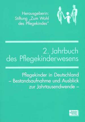 2. Jahrbuch des Pflegekinderwesens de Stiftung Zum Wohl des Pflegekindes