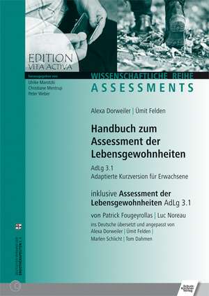 Handbuch zum Assessment der Lebensgewohnheiten de Patrick Fougeyrollas