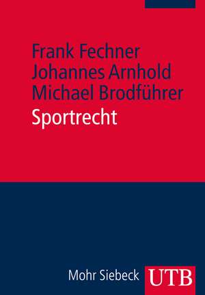 Sportrecht de Frank Fechner