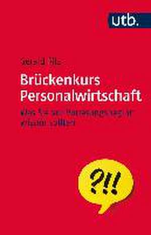 Brückenkurs Personalwirtschaft de Gerald Pilz