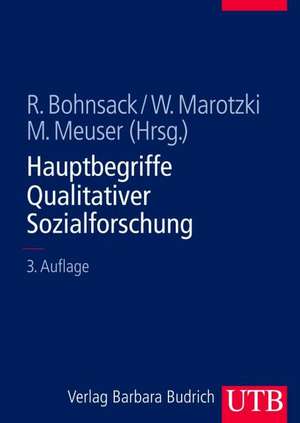 Hauptbegriffe Qualitativer Sozialforschung de Ralf Bohnsack