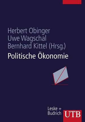 Politische Ökonomie: Demokratie und wirtschaftliche Leistungsfähigkeit de Herbert Obinger