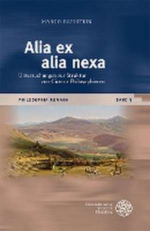 Alia ex alia nexa de Marco Bleistein