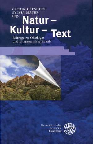 Natur - Kultur - Text de Catrin Gersdorf