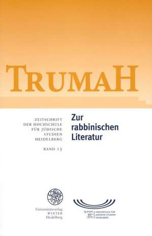 Zur rabbinischen Literatur