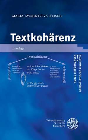 Textkohärenz de Maria Averintseva-Klisch