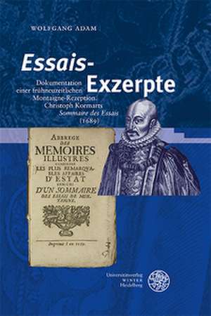 'Essais'-Exzerpte de Wolfgang Adam