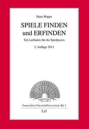 Spiele Finden und Erfinden de Hans Hoppe