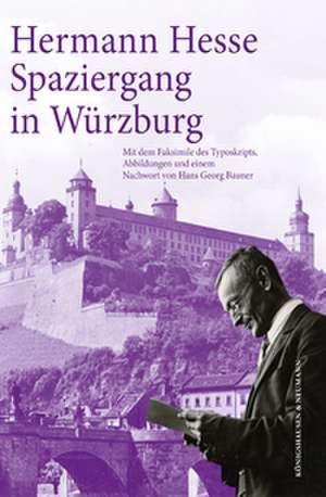 Hermann Hesse: Spaziergang in Würzburg de Hermann Hesse