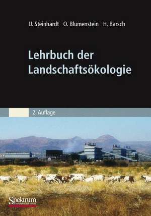 Lehrbuch der Landschaftsökologie de Uta Steinhardt