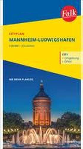 Falk Cityplan Mannheim-Ludwigshafen 1:22.500